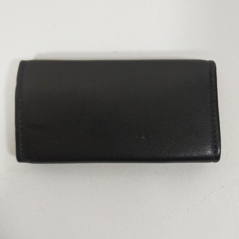 Vintage Amity Positive Lock Black Cowhide Key Kaddy Case - Picture 2 of 6